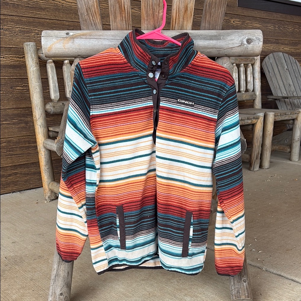 Cinch Colorful Striped Jacket